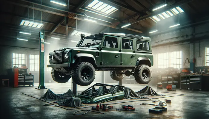 Land Rover Defender Hardtop Conversion