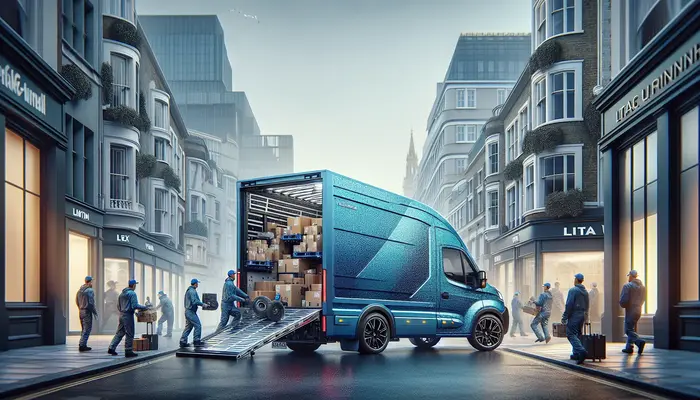 Luton Vans with Tail Lifts