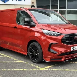 Ford Transit Custom 2024 In Red