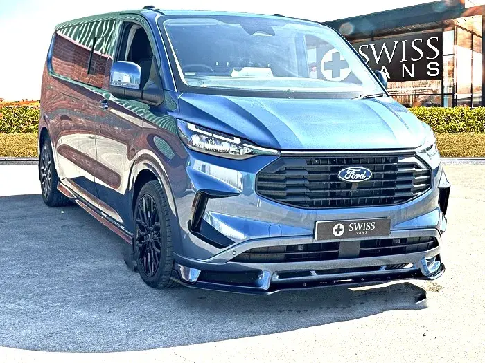Ford Transit Custom Sport Hornet Chrome Blue _9507