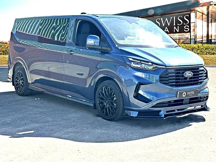 Ford Transit Custom Sport Hornet Chrome Blue _9507