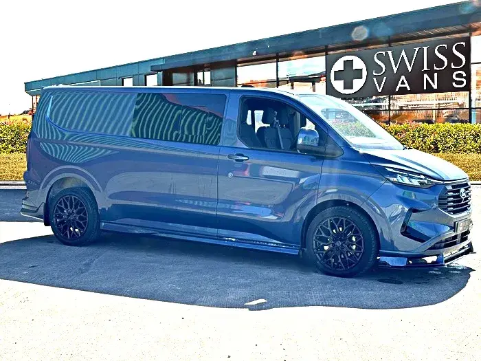Ford Transit Custom Sport Hornet Chrome Blue _9507