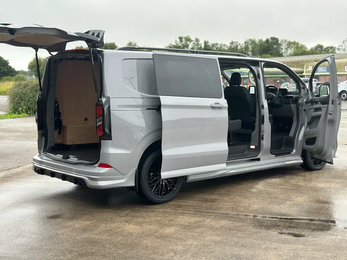 Swiss Vans Hornet Transit Custom DCIV LWB Grey Matter Build 1