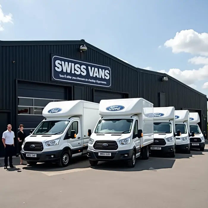 Ford Transit Luton van