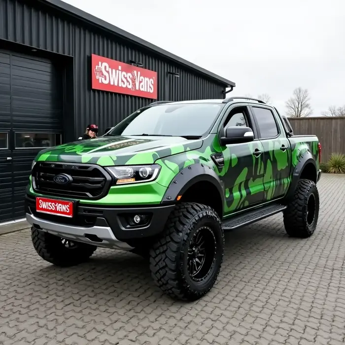 Ford Ranger Wildtrak camouflage