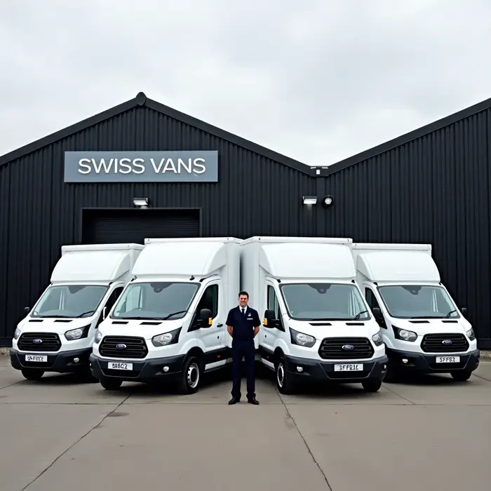 Ford Transit Luton van