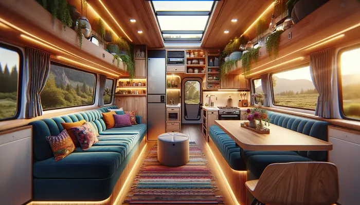 VW Crafter Camper Interior