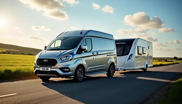 Can A Ford Transit Custom Tow A Caravan?