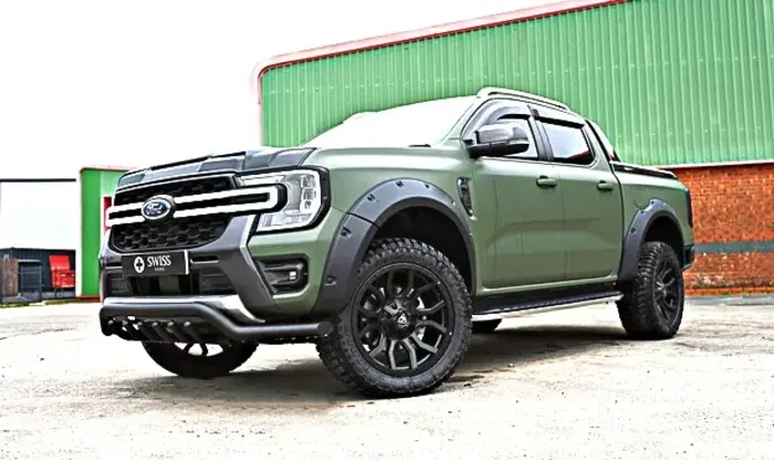 Ford Ranger Predator X 2025 Green Wrap