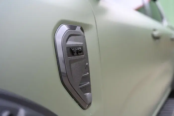 Ford Ranger Predator X 2025 Green Wrap