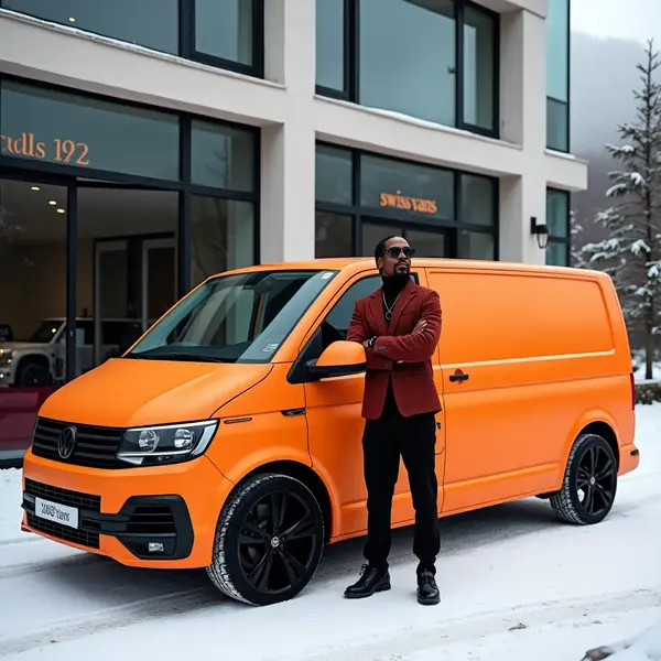 VW Transporter T6,1 orange