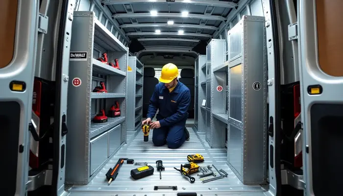 How to Install Ford Transit Van Racking
